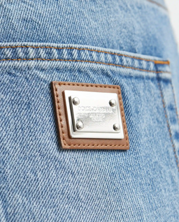 Niebieskie spodnie jeansowe - Image #4