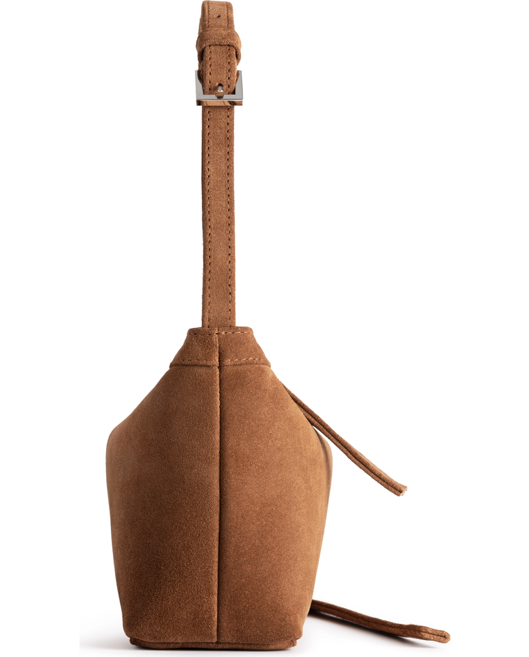 Skórzana torebka na ramię Anny Toffee - Image #5