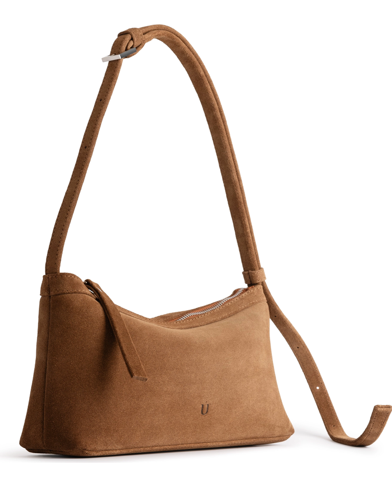 Skórzana torebka na ramię Anny Toffee - Image #4