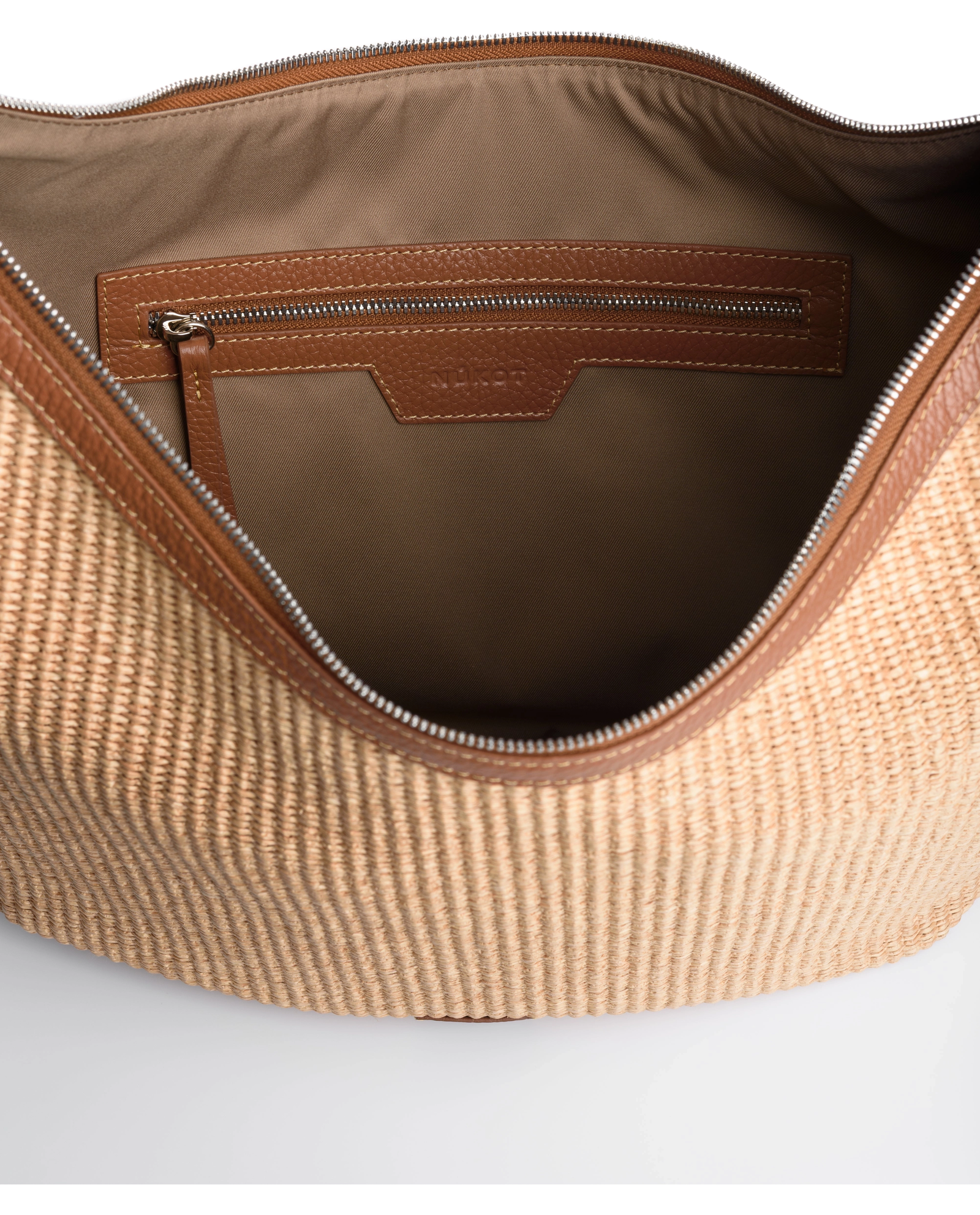 Beżowa torba na ramię Hobo Drop - Image #4