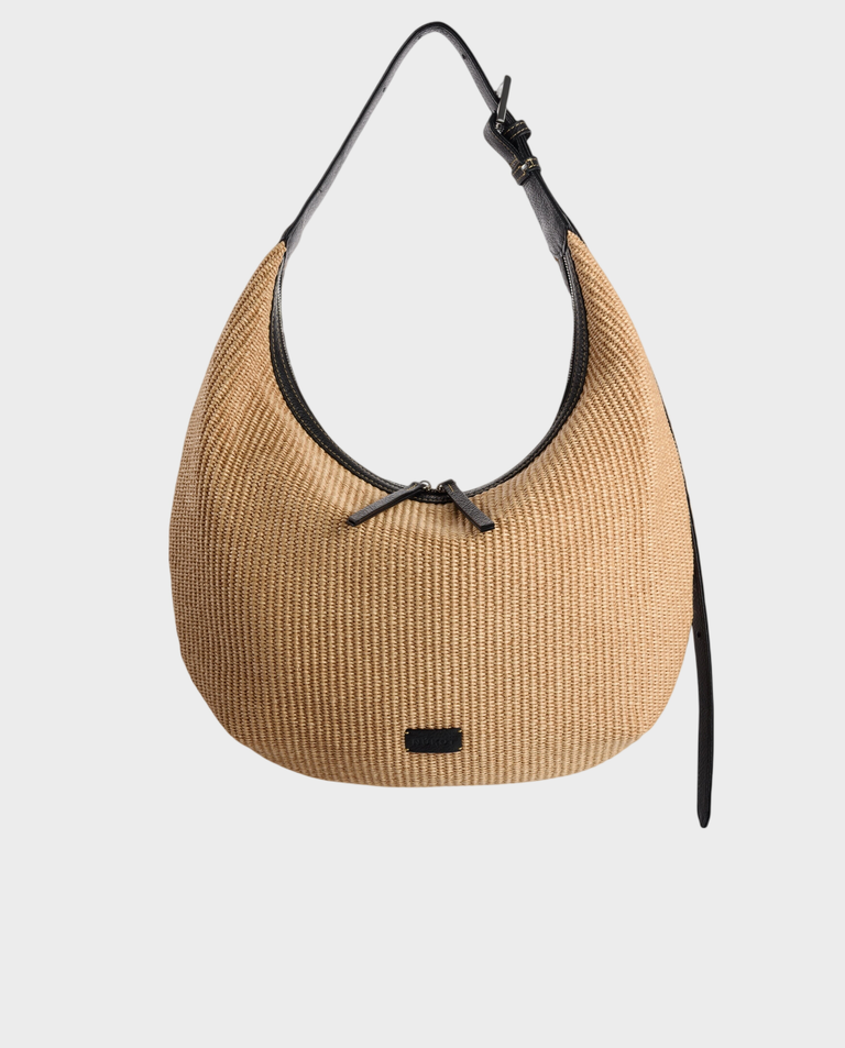 Beżowa torba na ramię Hobo Drop