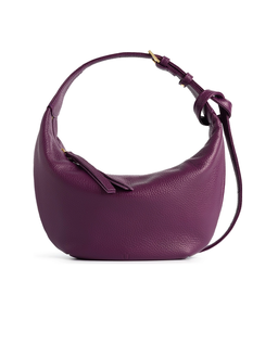 Fioletowa torebka na ramię Hobo Drop Mini - Image #1