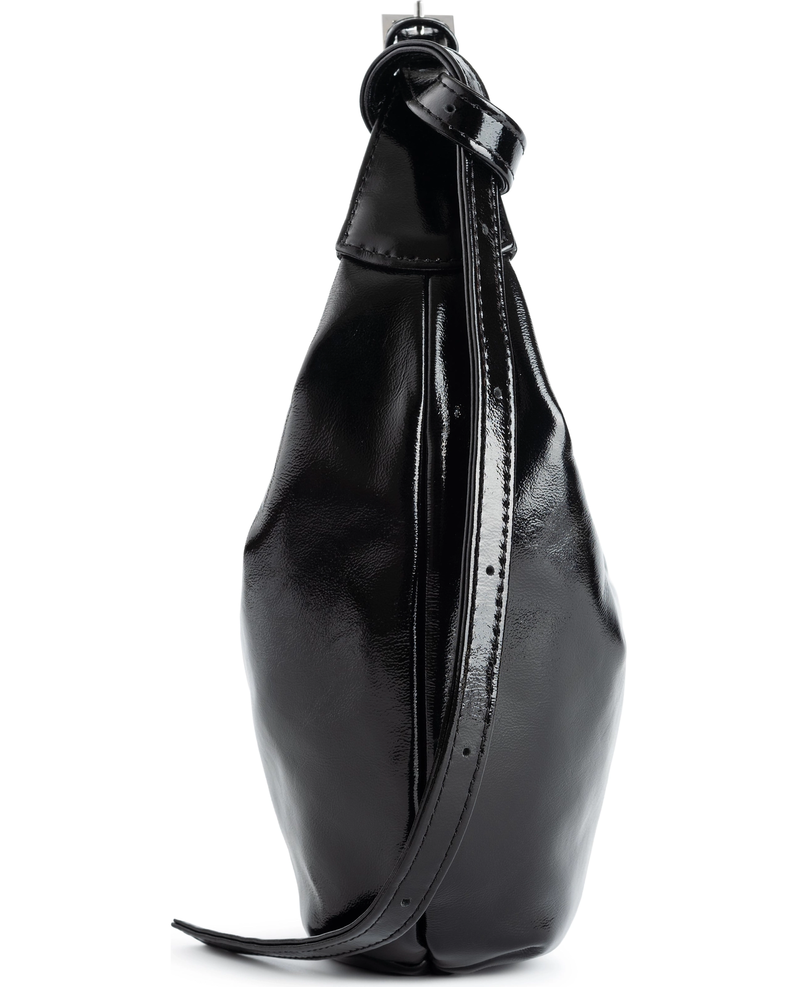 Czarna torebka na ramię Hobo Drop Mini - Image #3