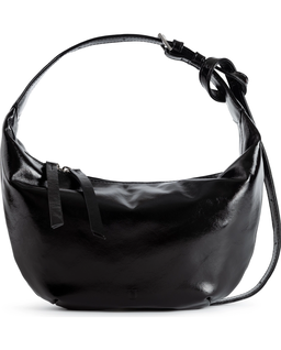 Czarna torebka na ramię Hobo Drop Mini - Image #1