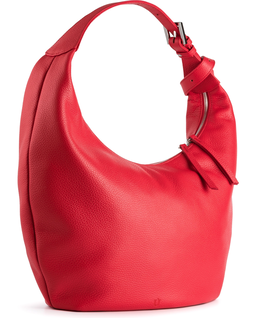 Czerwona torba na ramię Hobo Drop - Image #3