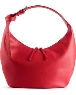 Czerwona torba na ramię Hobo Drop - Image #4