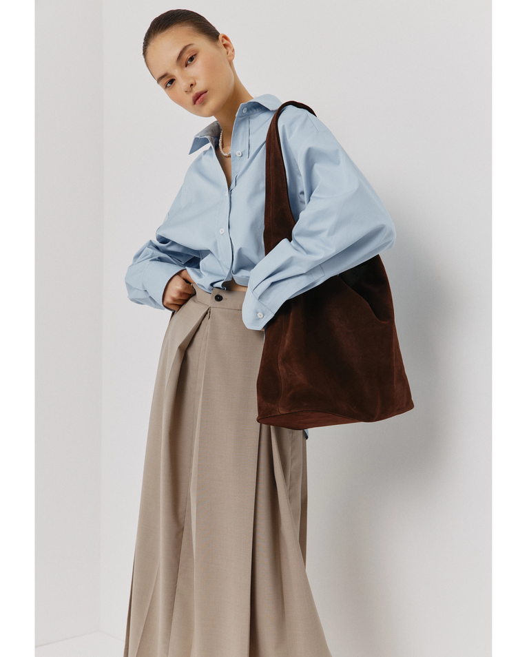 Brązowa torba na ramię Hobo - Image #2