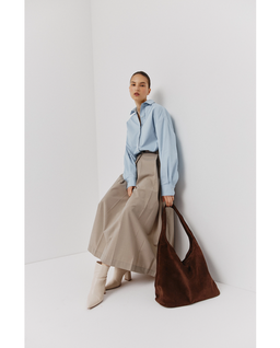 Brązowa torba na ramię Hobo - Image #1