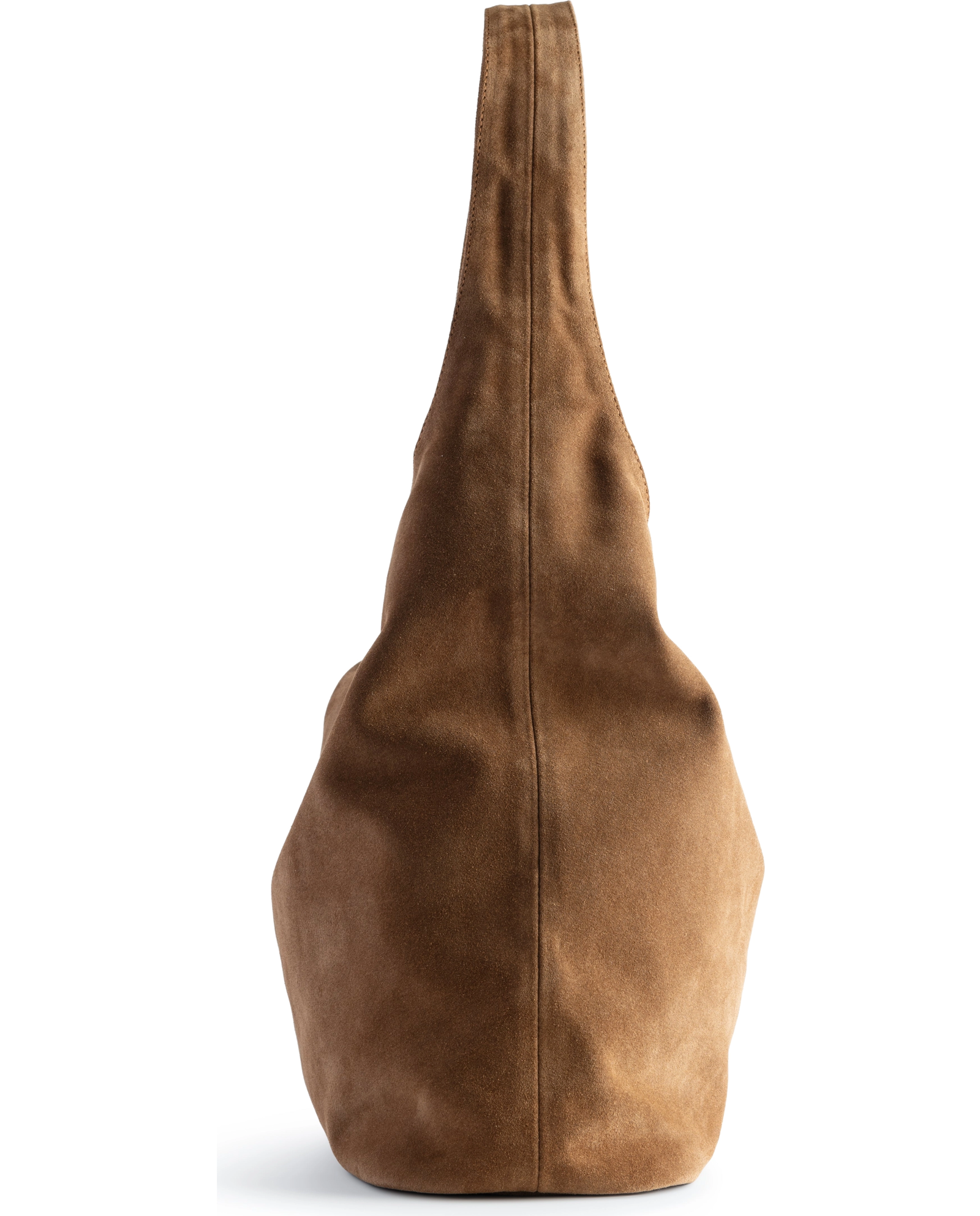 Zamszowa torba na ramię Hobo Toffee - Image #4