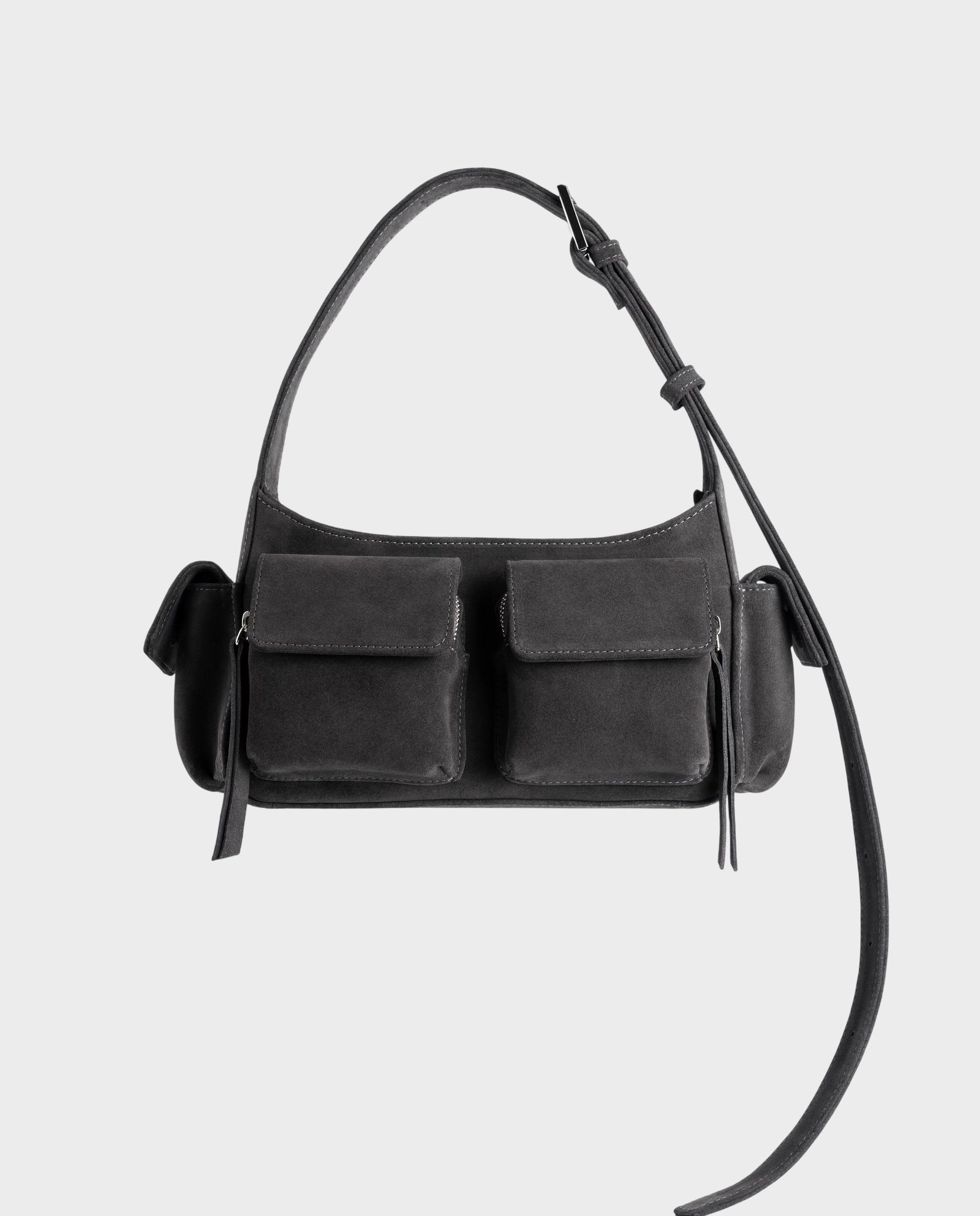 Szara torebka na ramię Cargo - Image #0