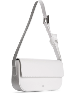 Biała torebka na ramię Baguette - Image #2