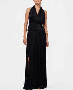 Czarny top z jedwabiu - Image #2