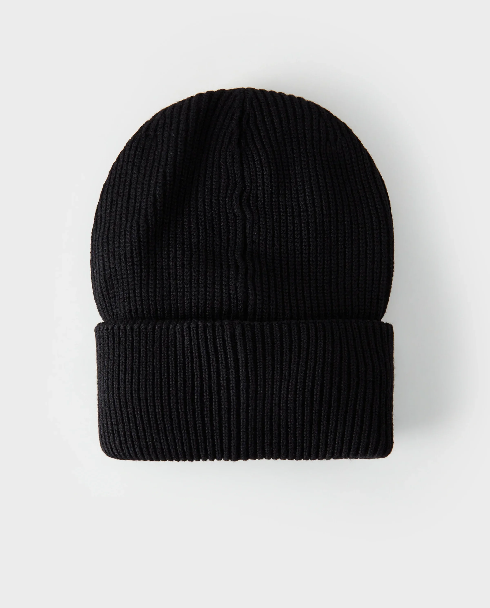 Czarna wełniana czapka - Image #2