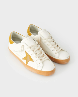 Białe skórzane sneakersy Superstar - Image #2