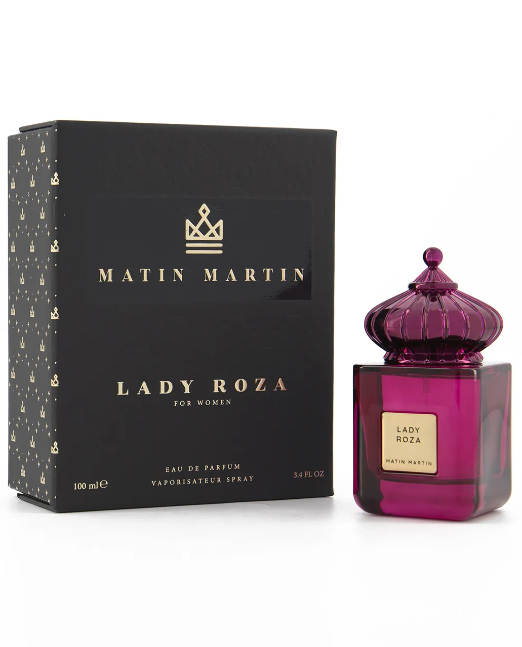 Woda perfumowana Lady Roza 100 ml - Image #4