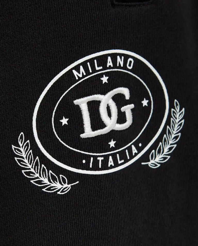 Czarne spodnie dresowe z logo - Image #4