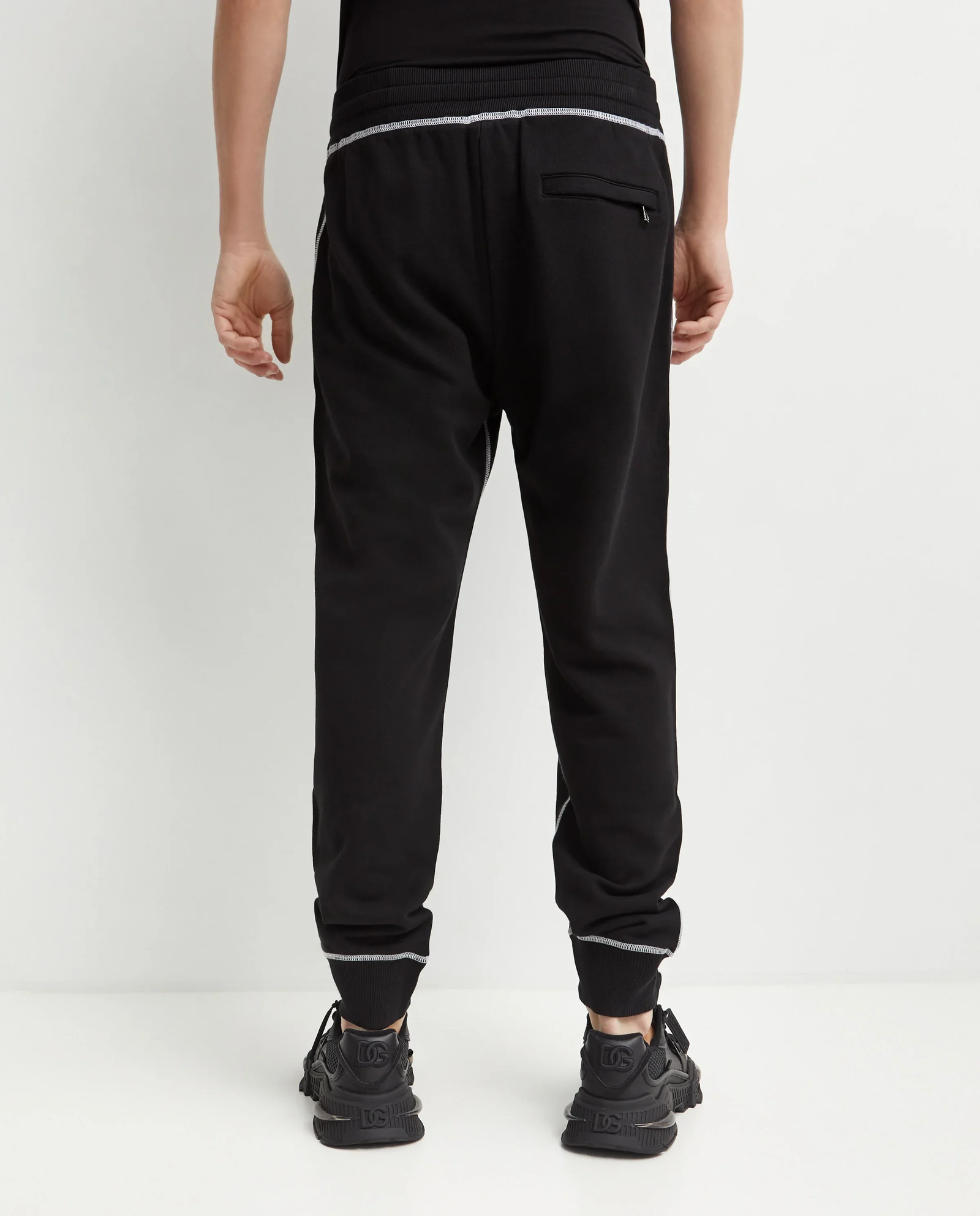 Czarne spodnie dresowe z logo - Image #3