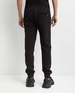 Czarne spodnie dresowe z naszywką - Image #3