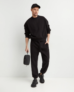 Czarna bawełniana bluza - Image #2