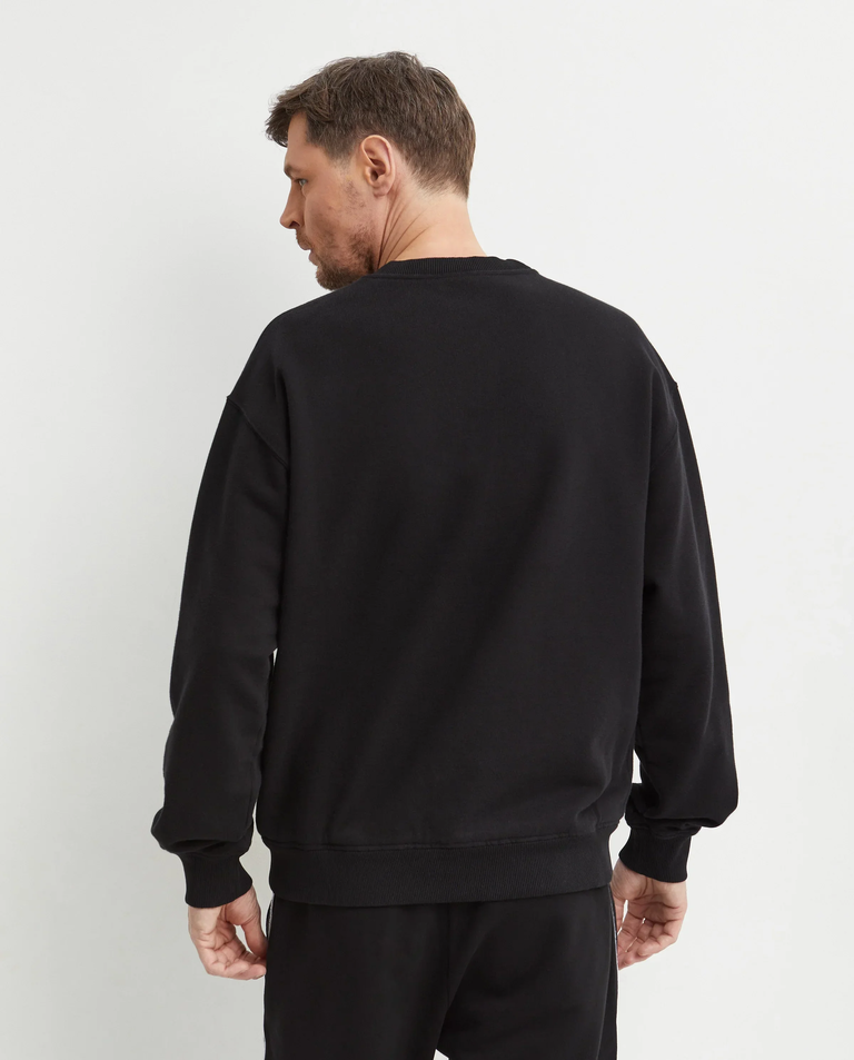 Czarna bluza z nadrukiem - Image #3