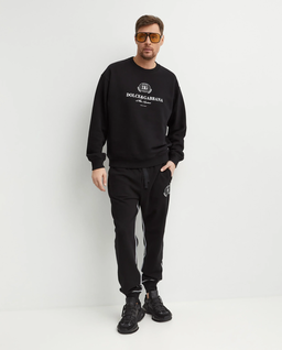 Czarna bluza z nadrukiem - Image #2