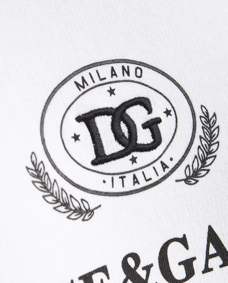 Biała bluza z nadrukiem - Image #4