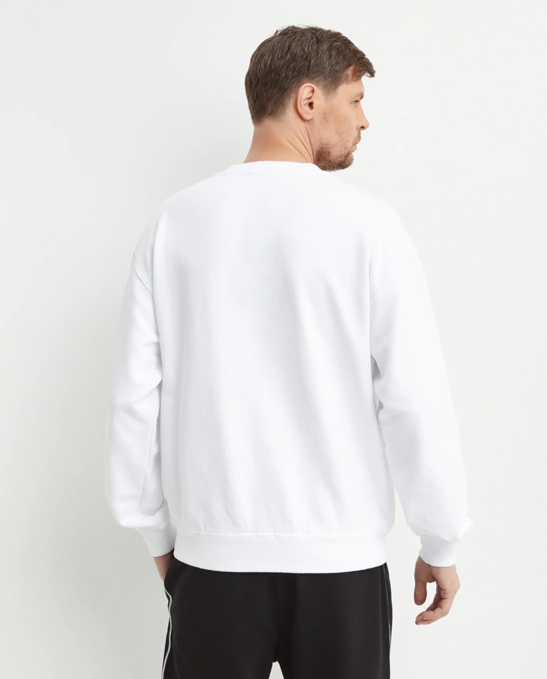 Biała bluza z nadrukiem - Image #3