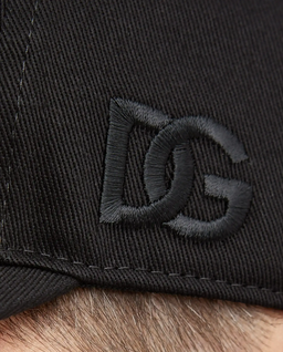 Czarna czapeczka z daszkiem Rapper - Image #3