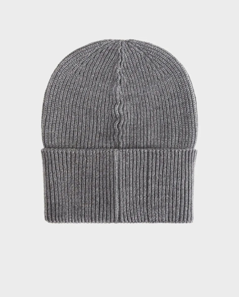 Szara wełniana czapka - Image #2