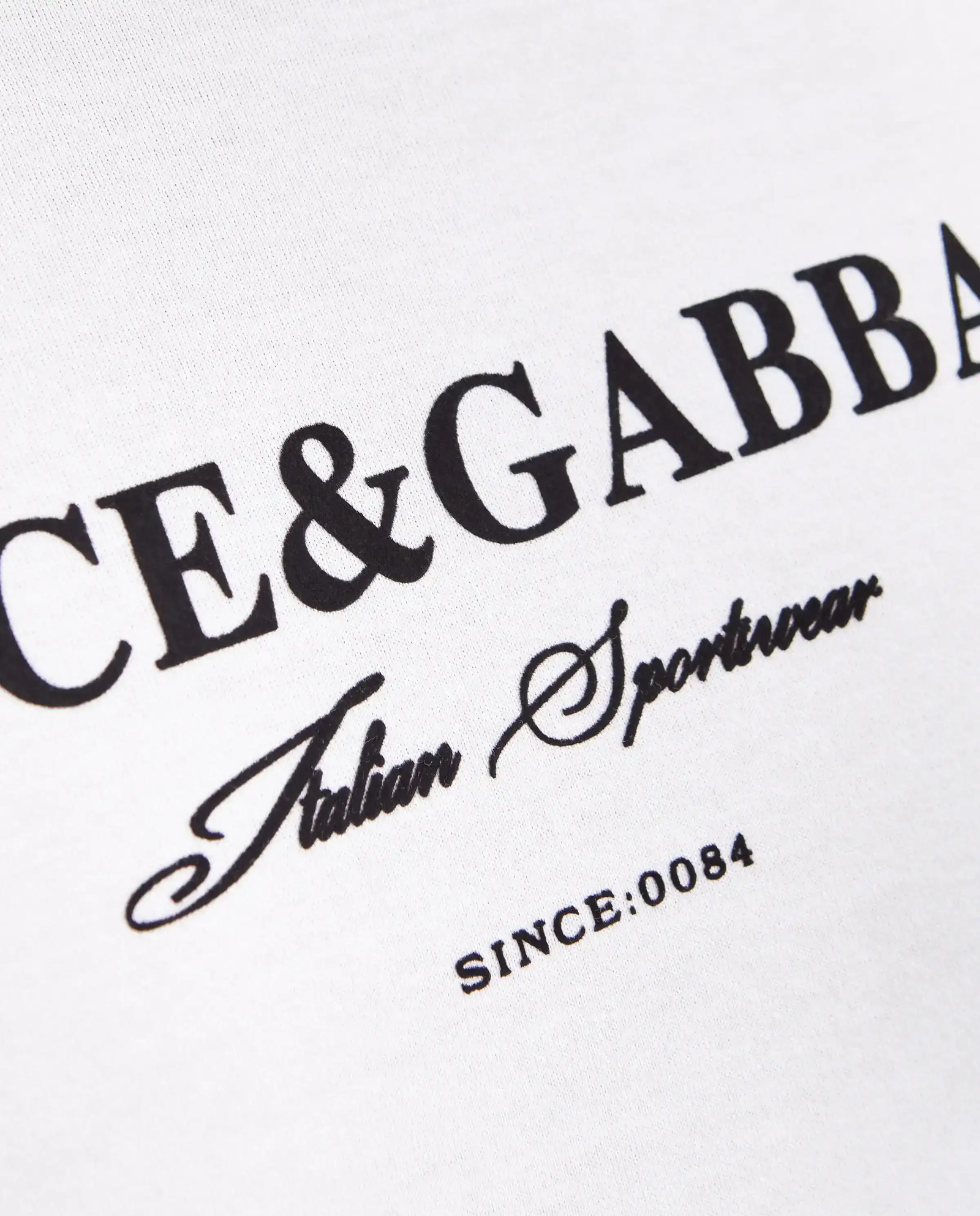 Biała koszulka nadrukowanym logo - Image #4