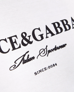 Biała koszulka nadrukowanym logo - Image #4