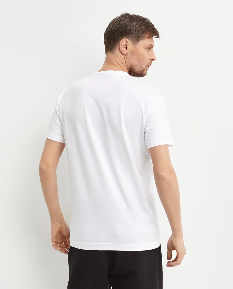 Biała koszulka nadrukowanym logo - Image #3