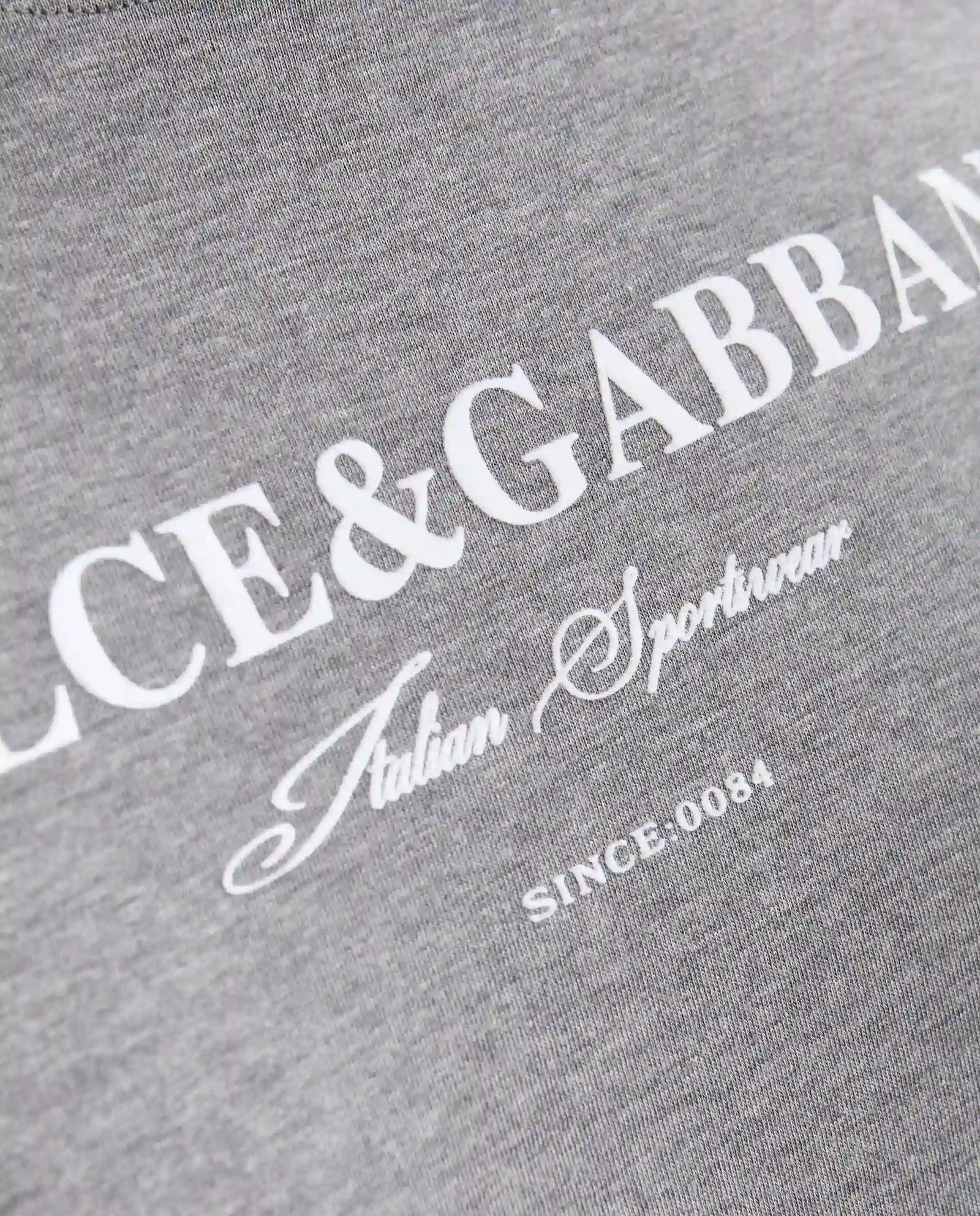 Szara koszulka nadrukowanym logo - Image #4