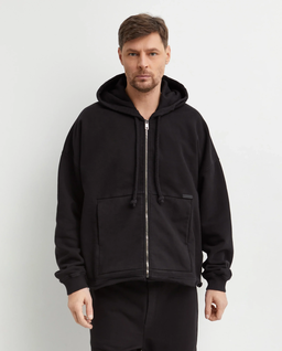 Czarna bluza z kapturem - Image #0