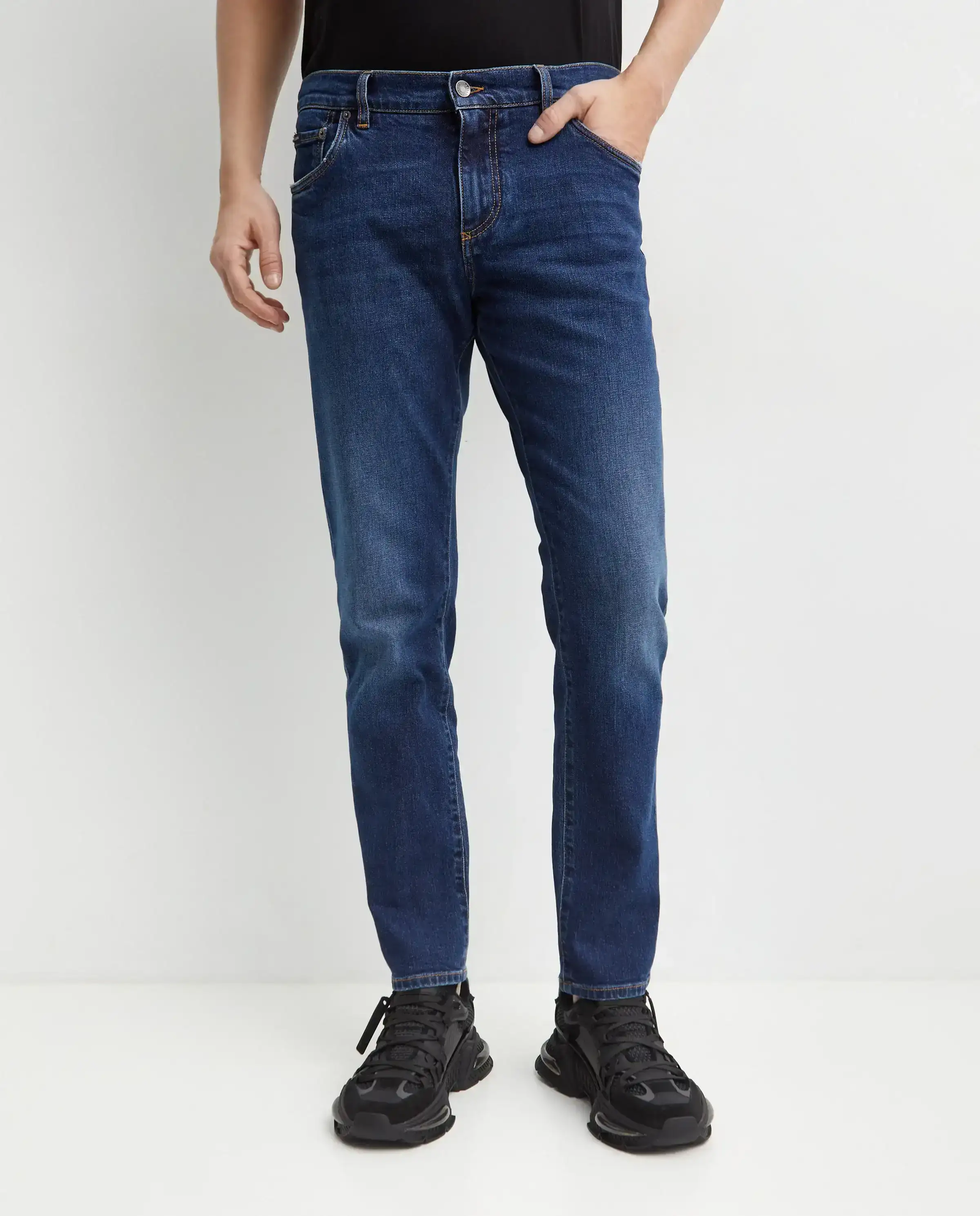 Grantowe jeansy Slim Fit - Image #0
