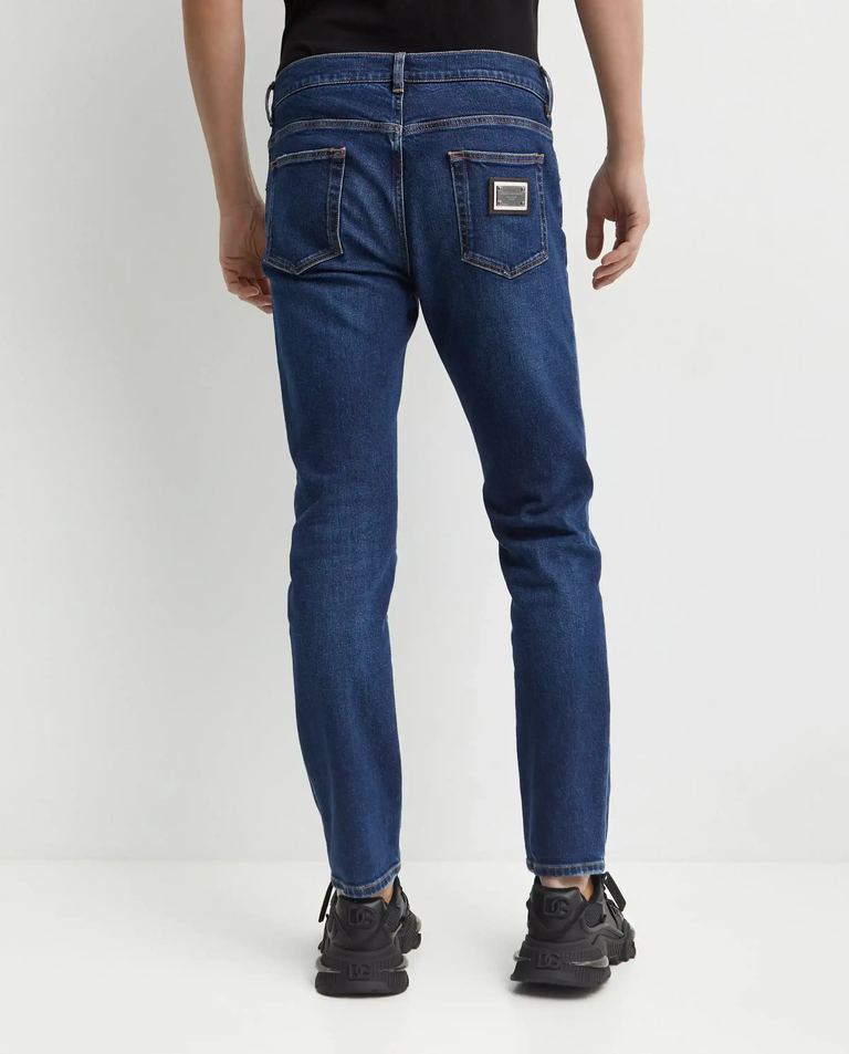 Grantowe jeansy Slim Fit - Image #2