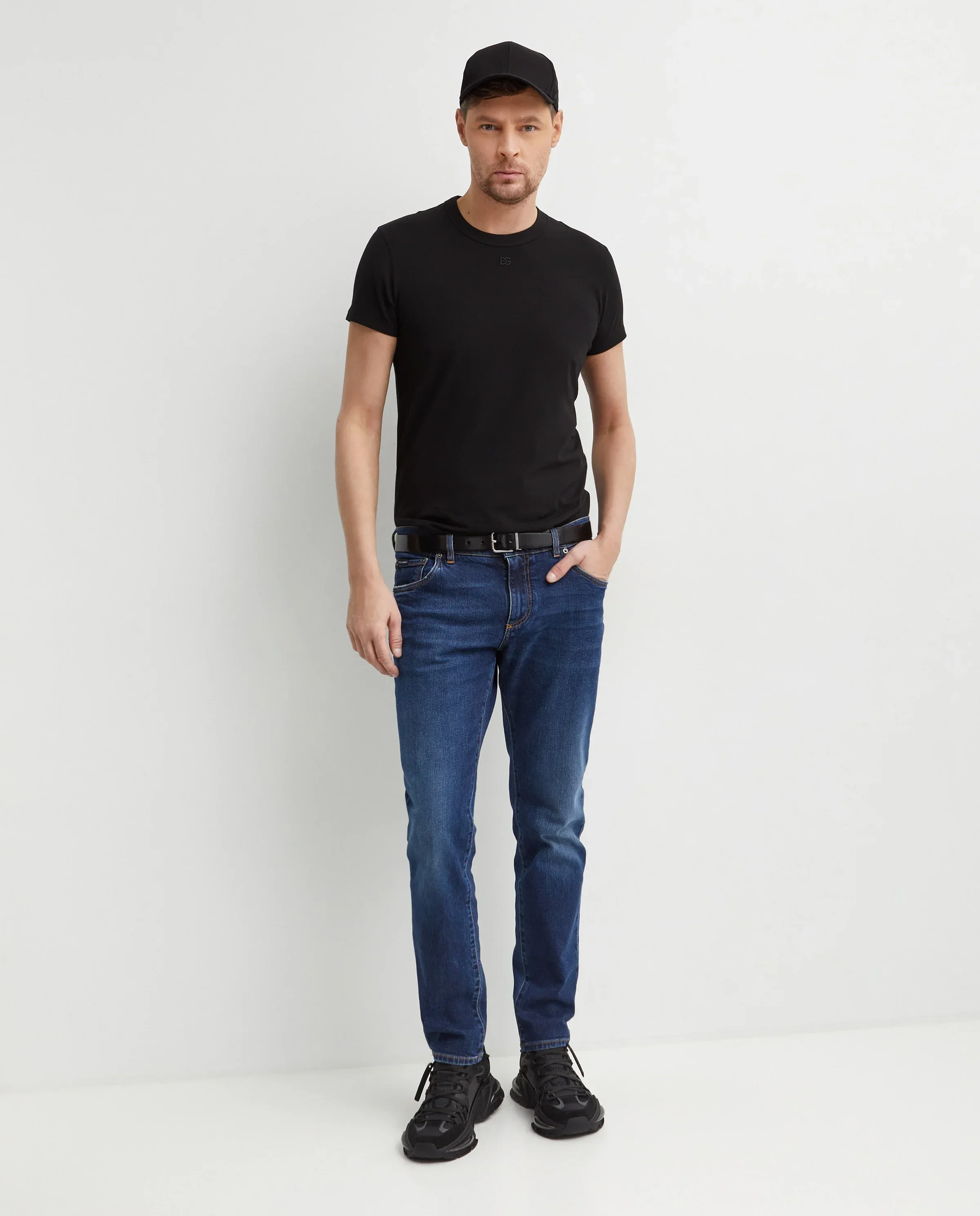 Grantowe jeansy Slim Fit - Image #1