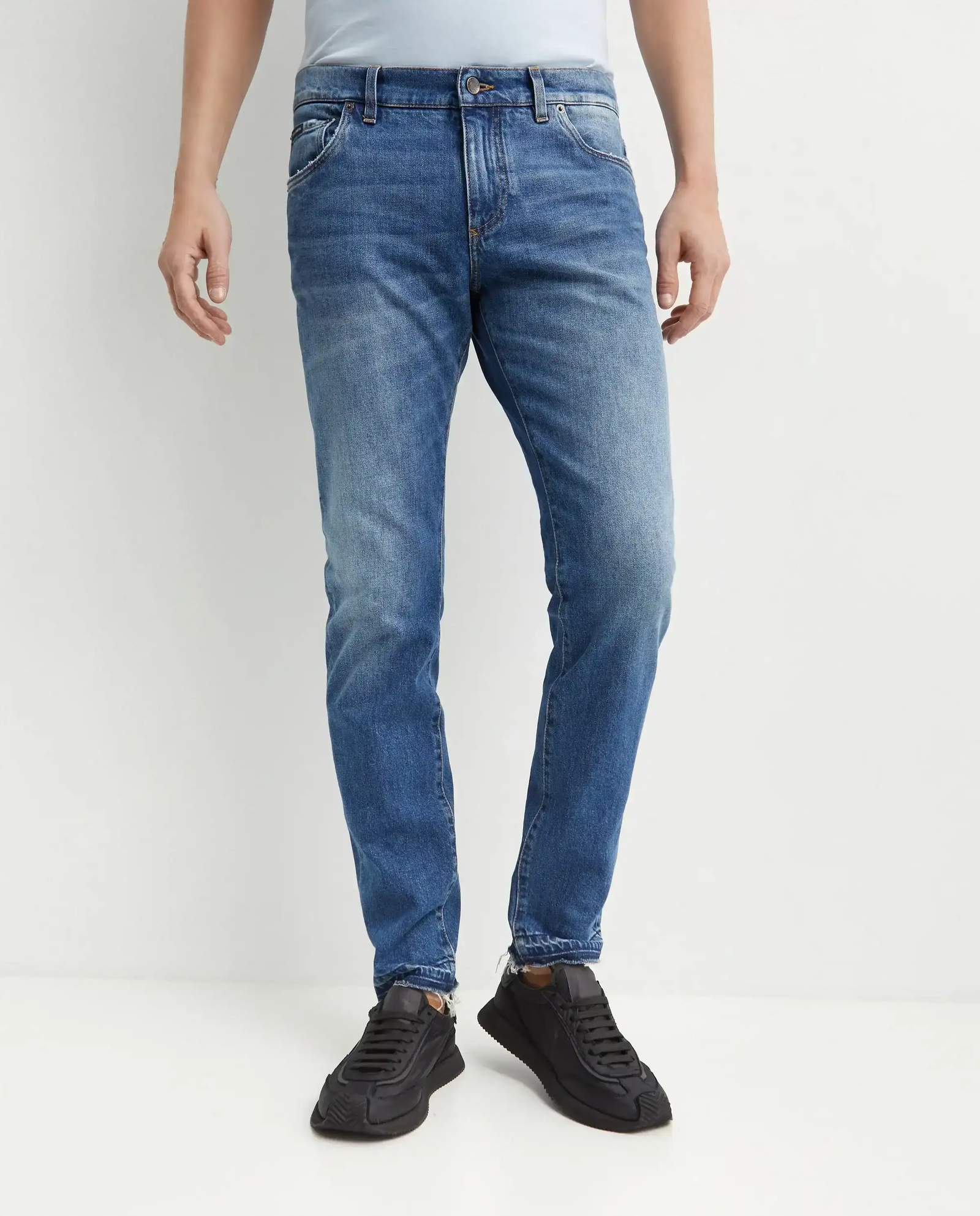 Niebieskie jeansy Slim Fit - Image #0