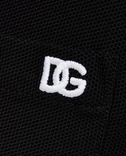 Czarna koszulka polo z logo - Image #4