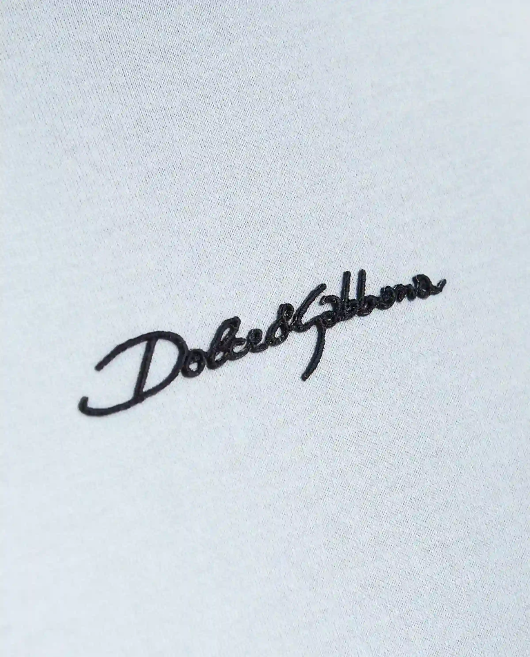 Jasnoniebieski t-shirt z logo - Image #3