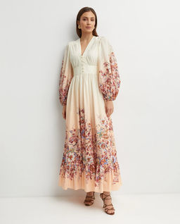 Sukienka z kwiatowym wzorem Awaken Plunge maxi - Image #0