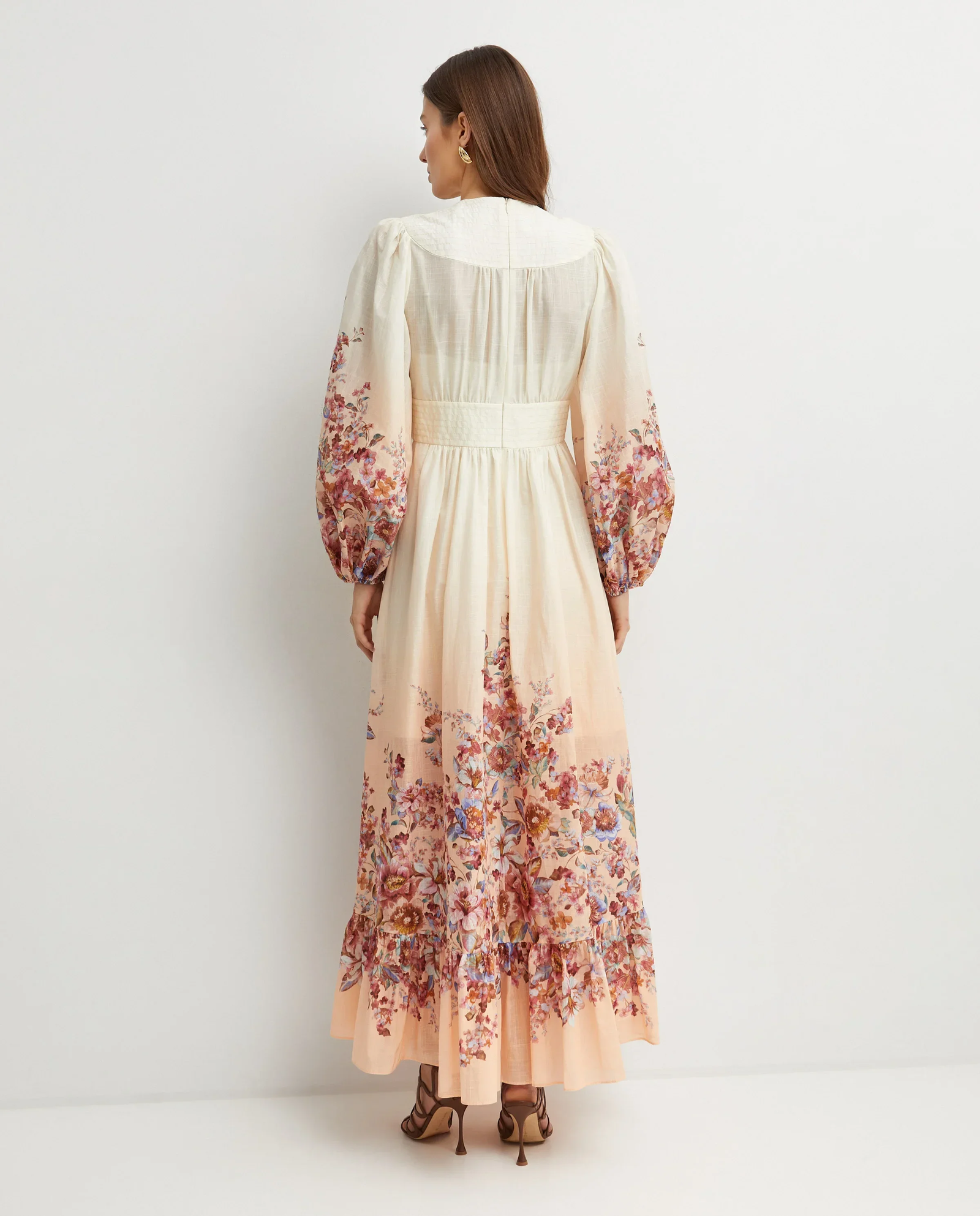 Sukienka z kwiatowym wzorem Awaken Plunge maxi - Image #3