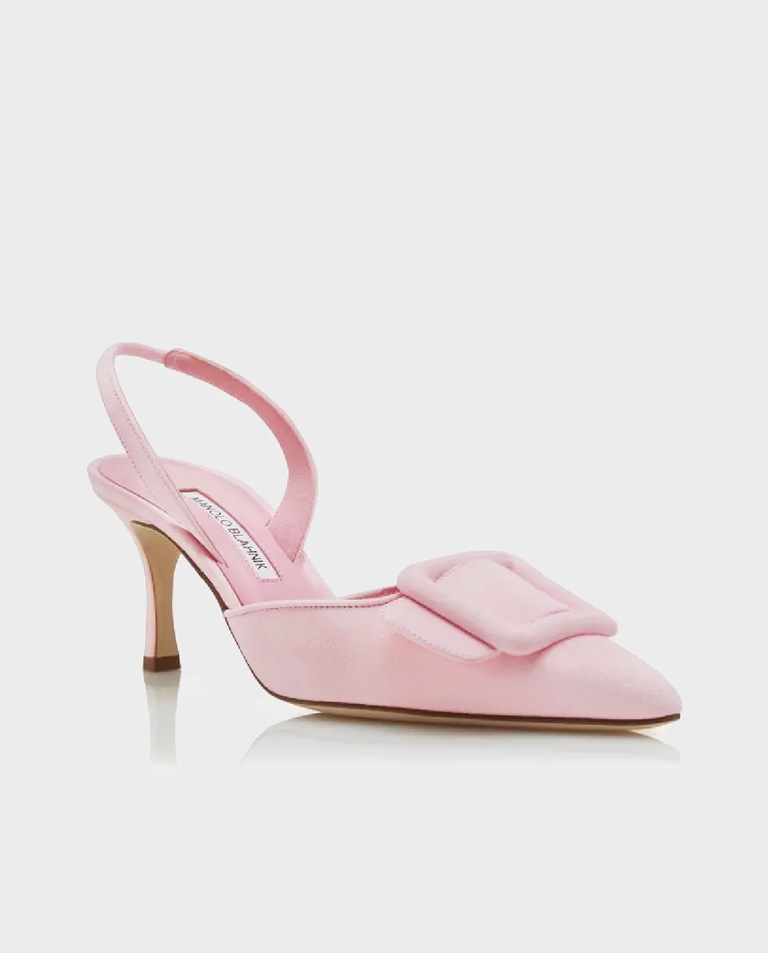 Jasnoróżowe czółenka Maysli 70