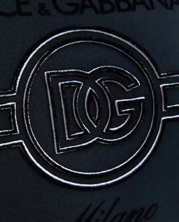 Granatowa bluza z haftem - Image #4