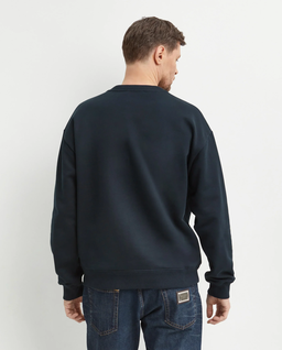 Granatowa bluza z haftem - Image #3