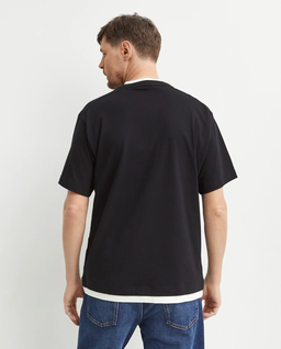 Czarny t-shirt z logo - Image #3