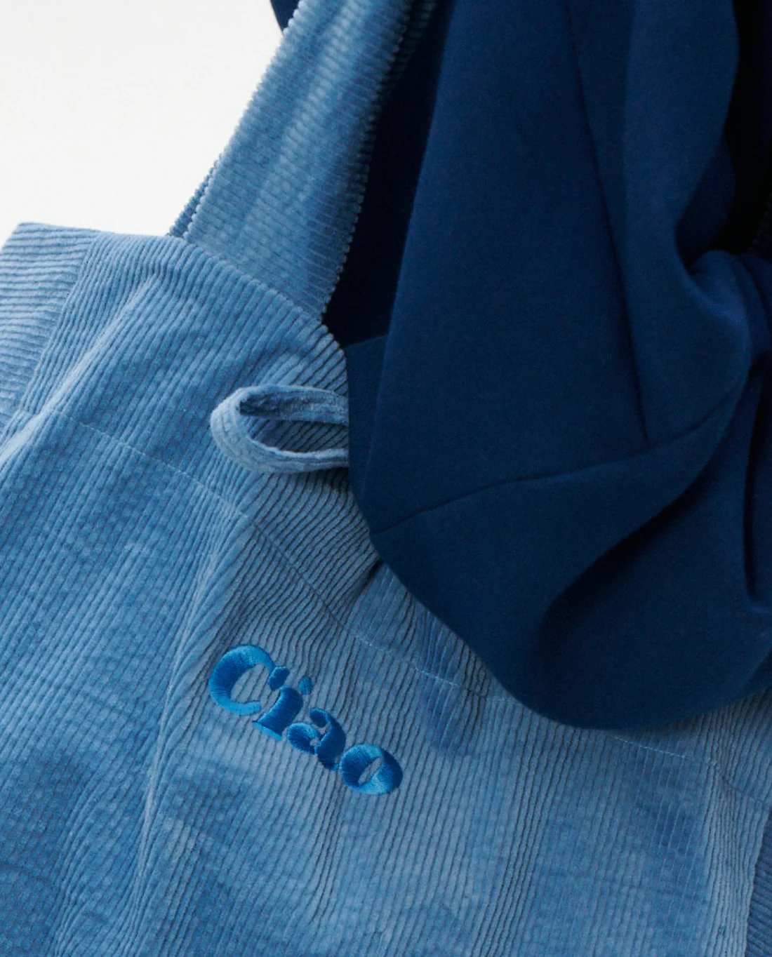 Niebieska torba shopper Ciao - Image #2