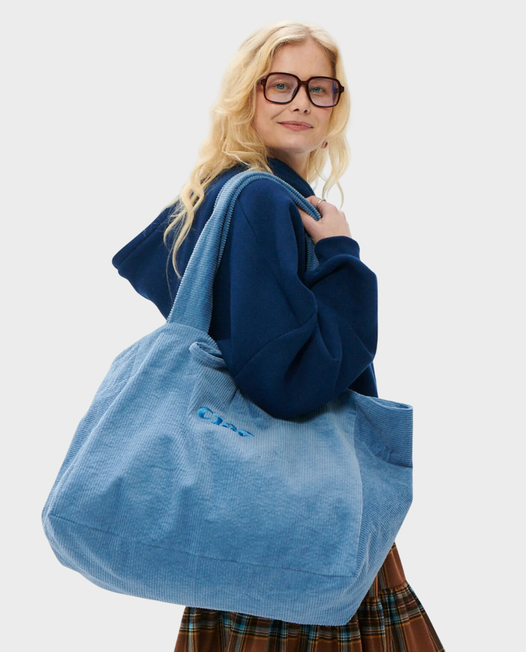 Niebieska torba shopper Ciao