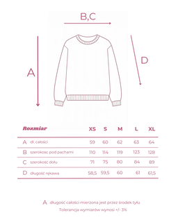 Szara bluza Domenica - Image #6