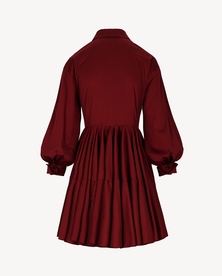 Bordowa sukienka Celinea - Image #4